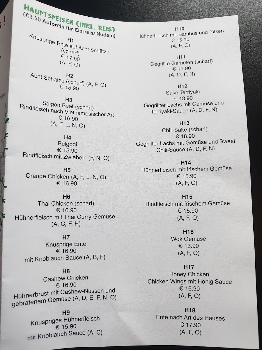 Menu Asia Sonne St Veit-1