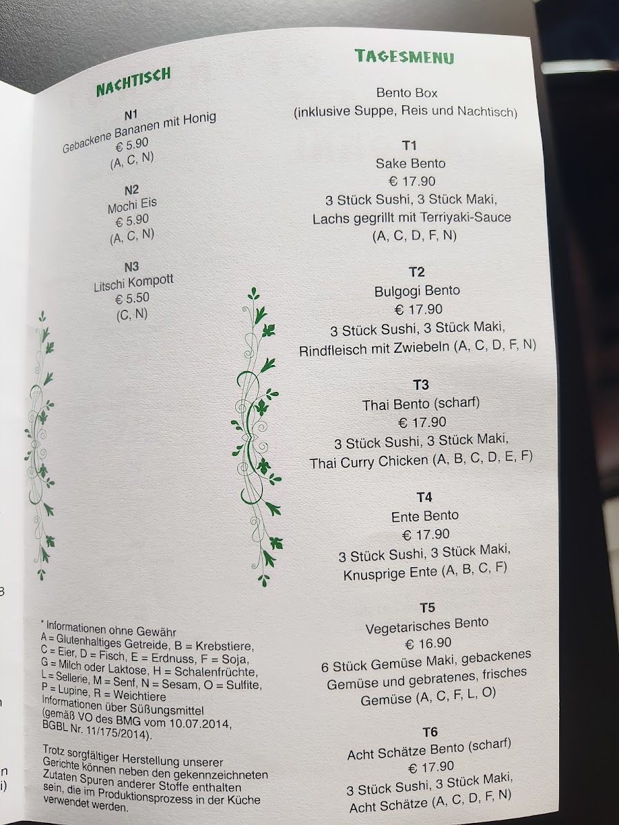 Menu Asia Sonne St Veit-2