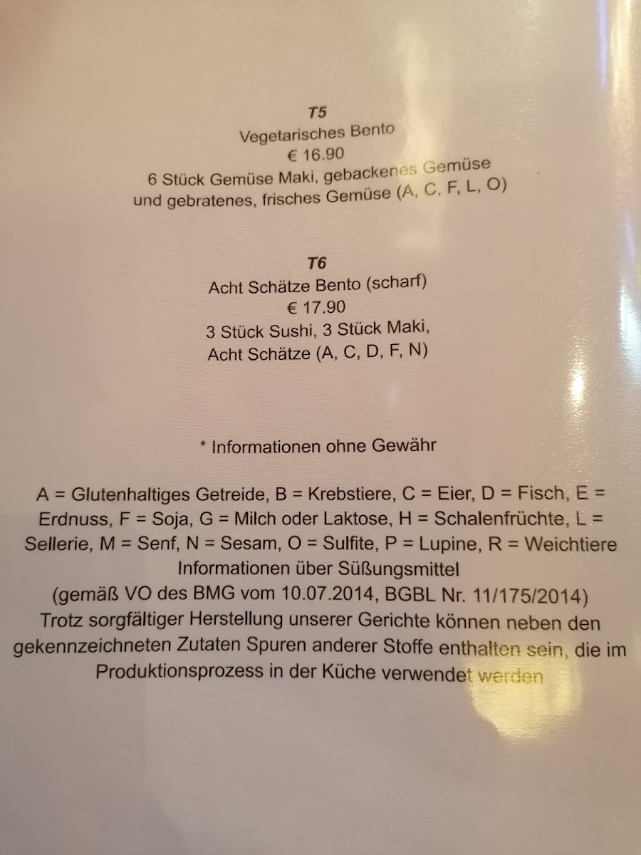 Menu Asia Sonne St Veit-7